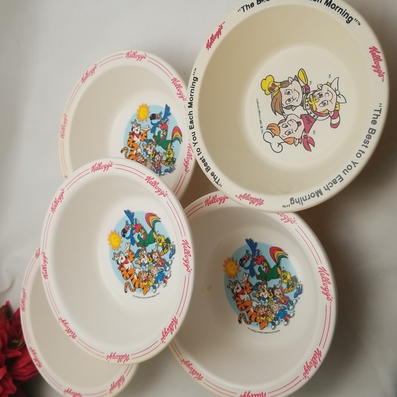 Kellogg's Plastic Cereal Bowls - Picture 11 of 16